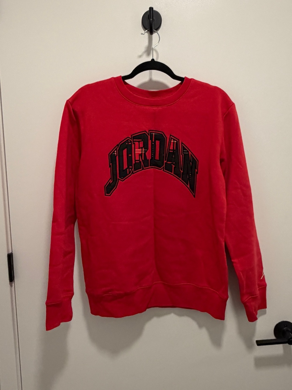 Jordan Kids Red Crewneck Sweatshirt